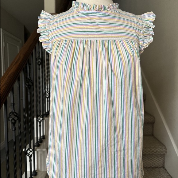 J. Crew Tops - J. Crew Multicolor Striped Blouse